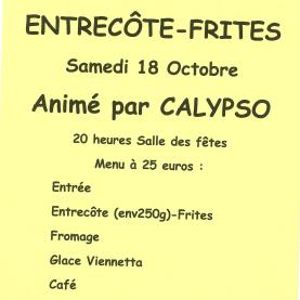 ENTRECÔTE-FRITES